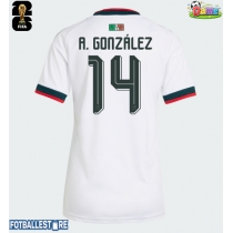 Mexico Armando Gonzalez #14 Bortedrakt Dame VM 2026 Kortermet